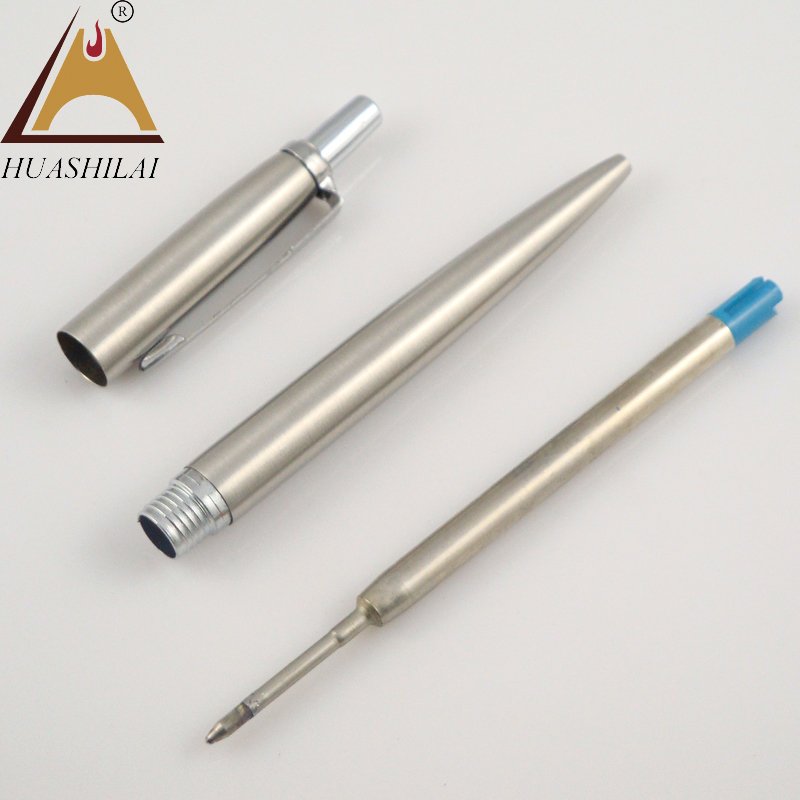 Promotional metal sonnet jotter ballpoint pen with customized company logo white retractable ball pen