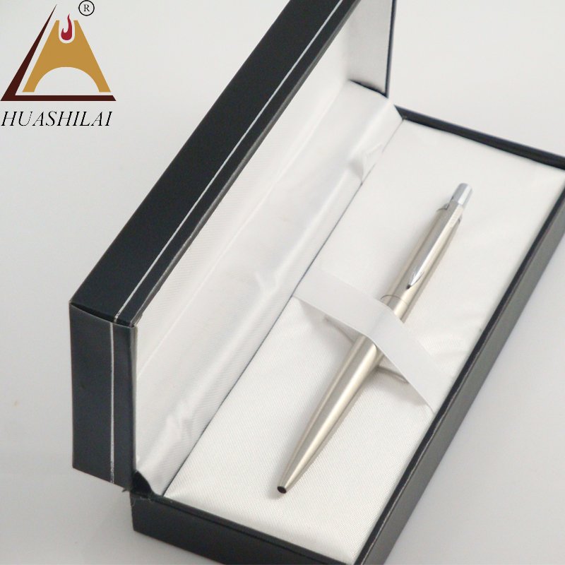 Promotional metal sonnet jotter ballpoint pen with customized company logo white retractable ball pen