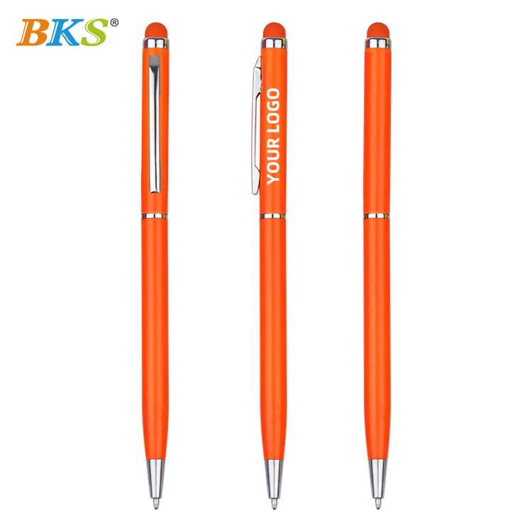 BKS Advertising personalized cheap metal ball pen promotional ballpoint pen with custom logo
