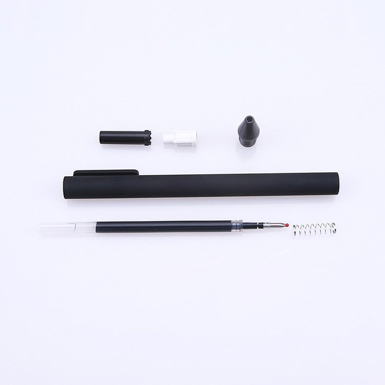 Ehunt est Bulk Plastic Cheap Multicolored Rubber Coated Ballpoint Pens With OEM Retractable Custom Printed Logo For Stationery