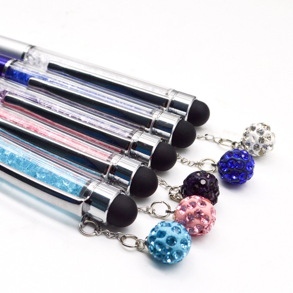 Wholesale Metal Ballpoint Pen with Various Diamond Ring Creative Ballpoint Pen With Stone Diamond Promotional Ball Point Pen Wit