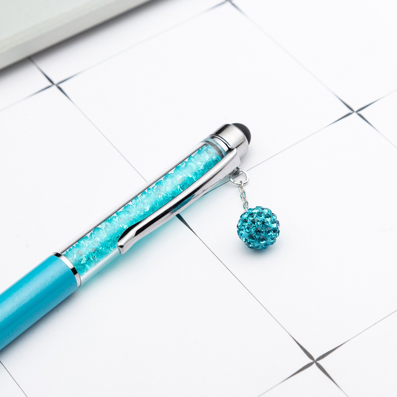 Wholesale Metal Ballpoint Pen with Various Diamond Ring Creative Ballpoint Pen With Stone Diamond Promotional Ball Point Pen Wit