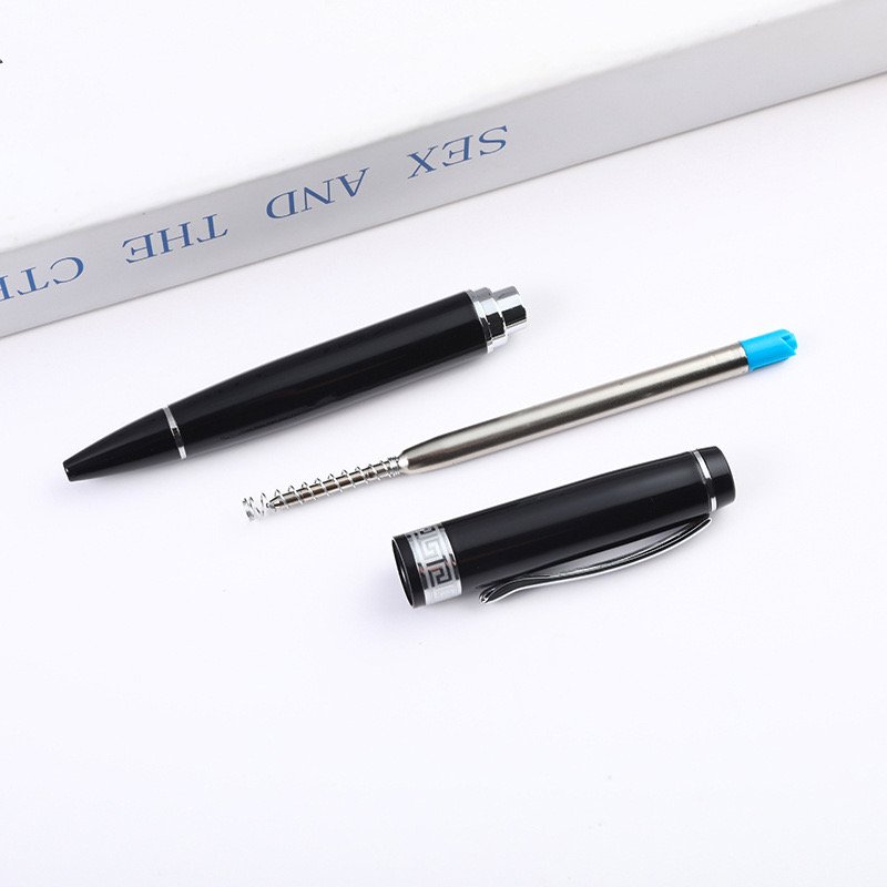 Factory Wholesales Brand Bule Ballpoint Ball Pen High Quality Luxury Customized Logo Advertising Promotional Metal Ballpoint Pen