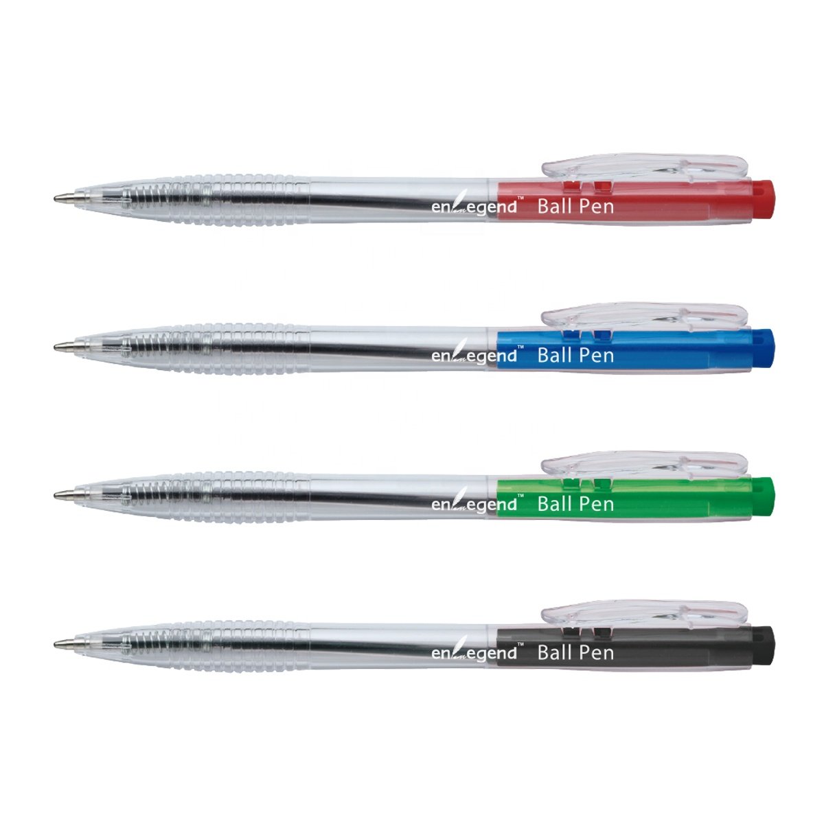 Ball Pen Plastic with Customized Logo Ballpoint Pen Office & School Pen Customized Acceptable 0.7 mm