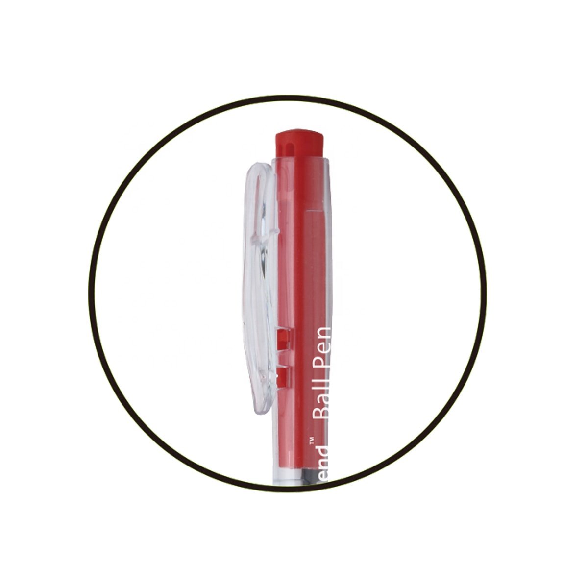 Ball Pen Plastic with Customized Logo Ballpoint Pen Office & School Pen Customized Acceptable 0.7 mm