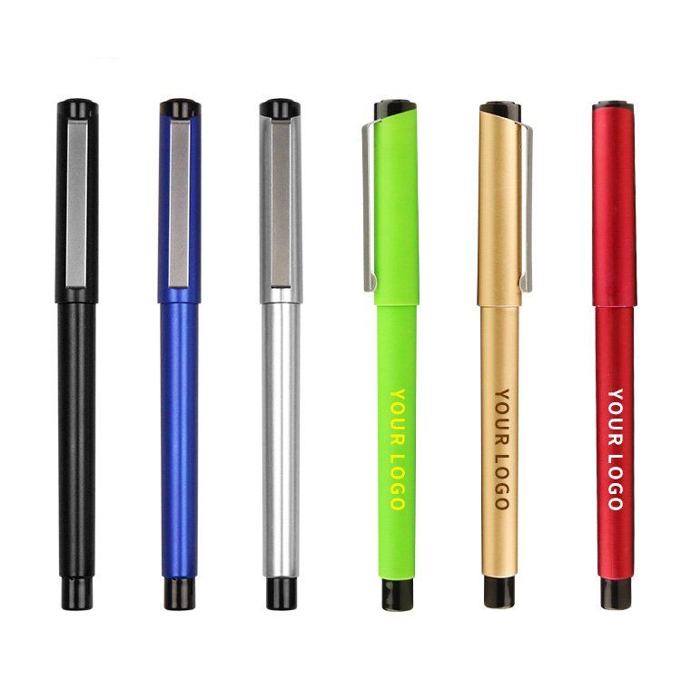 Promotional wholesale luxurious customizable logo ballpoint pen