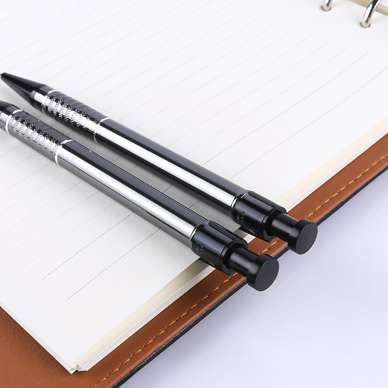School and Office Custom Ball Pen For Gift Mechanical Pencil Set