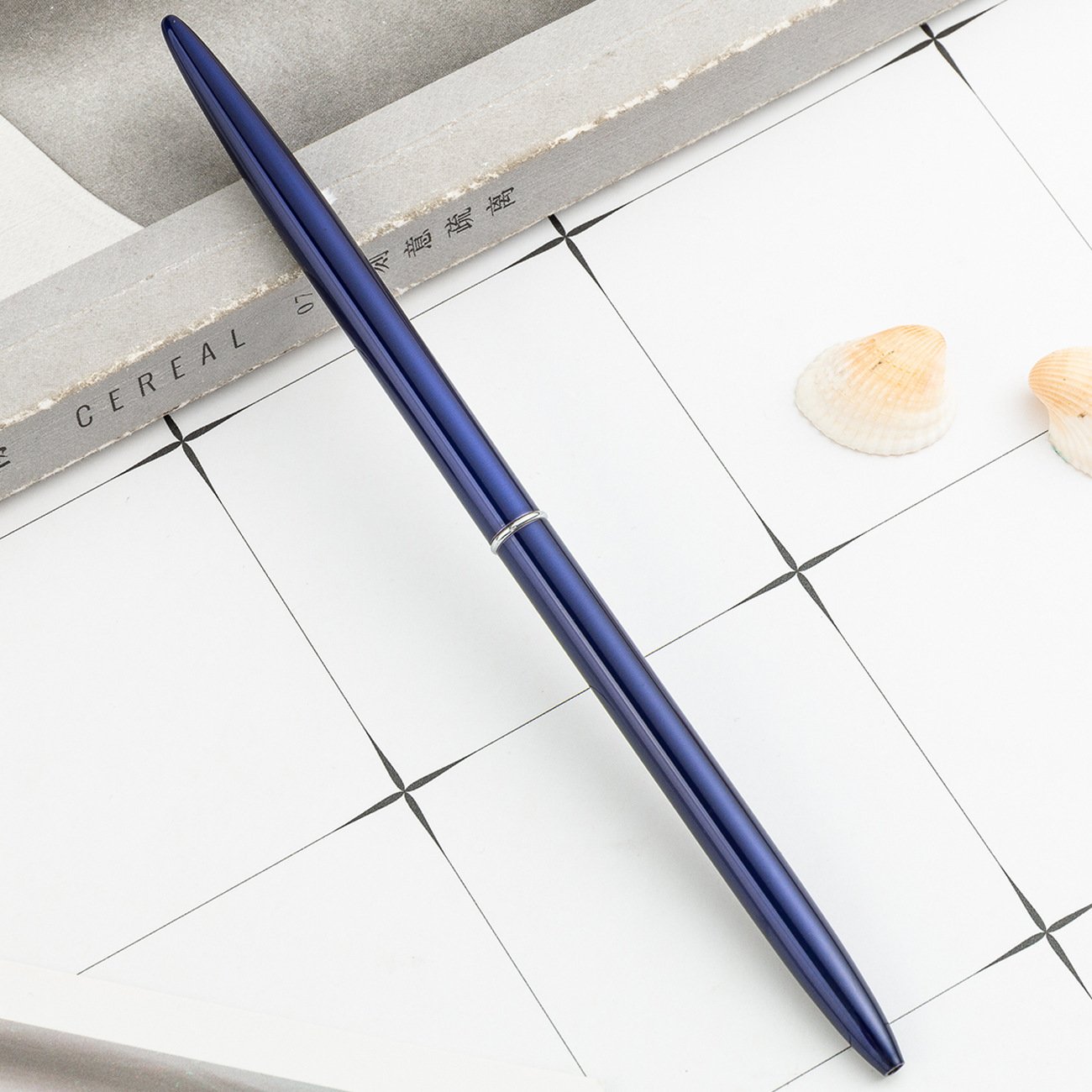 High Quality Slim Metal Ballpoint Pen Twist Open Unique Premium Promotion Golden Ballpoint Slim Pens Custom Logo Gift