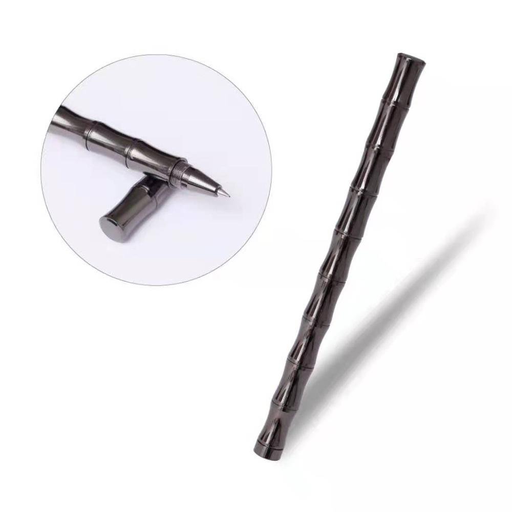 New Arrival Stationery lapiceros China Pen Factory Metal Bamboo Gel Join Brass Copper Roller Ball Pen