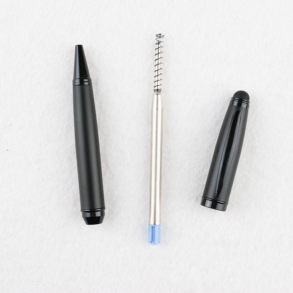 GemFully new products 2023 popular metal pen smooth ballpoint pen black for doctors gift