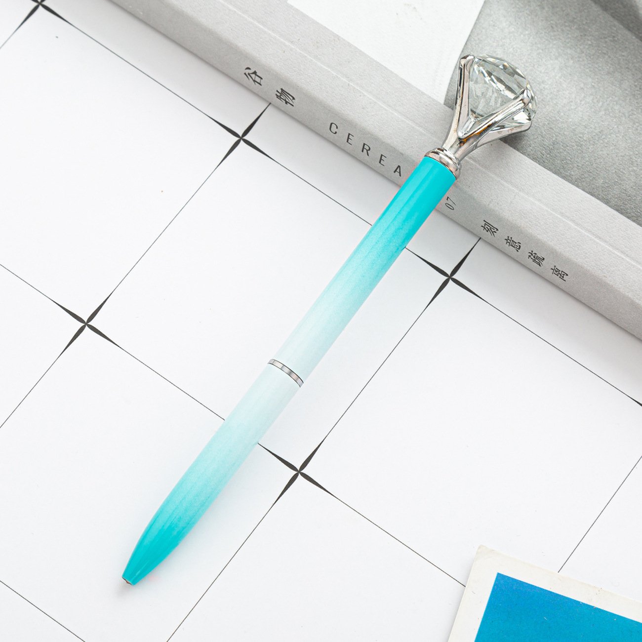 Hot Sell Best Quality Promotional Pen Personalized Ball Pen Diamond Crystal Metal Ballpoint Pen For Gift