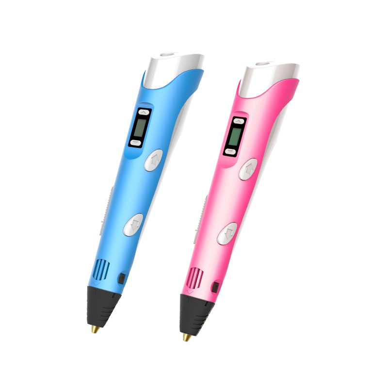 Hot sell Creative Toys LED Screen 3D Printing Pen DIY PLA/ABS 3D Drawing Pen Educational Toys Birthday Gift