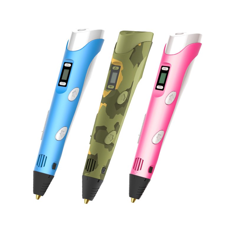 Hot sell Creative Toys LED Screen 3D Printing Pen DIY PLA/ABS 3D Drawing Pen Educational Toys Birthday Gift