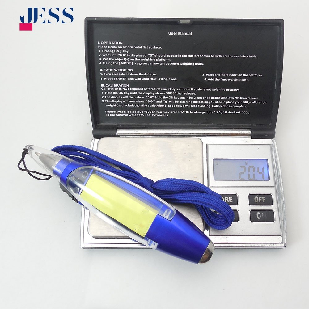 2024 Hot sale Factory Wholesales Rope Pen Hanging Neck Lanyard LED Stick Ballpoint Pen with Customized Logo available