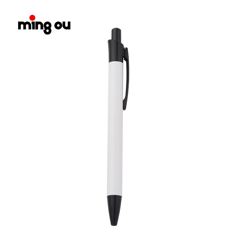 Writing Metal Luxury Sublimation Blanks Custom Pens Retractable press Sublimation ballpoint pens