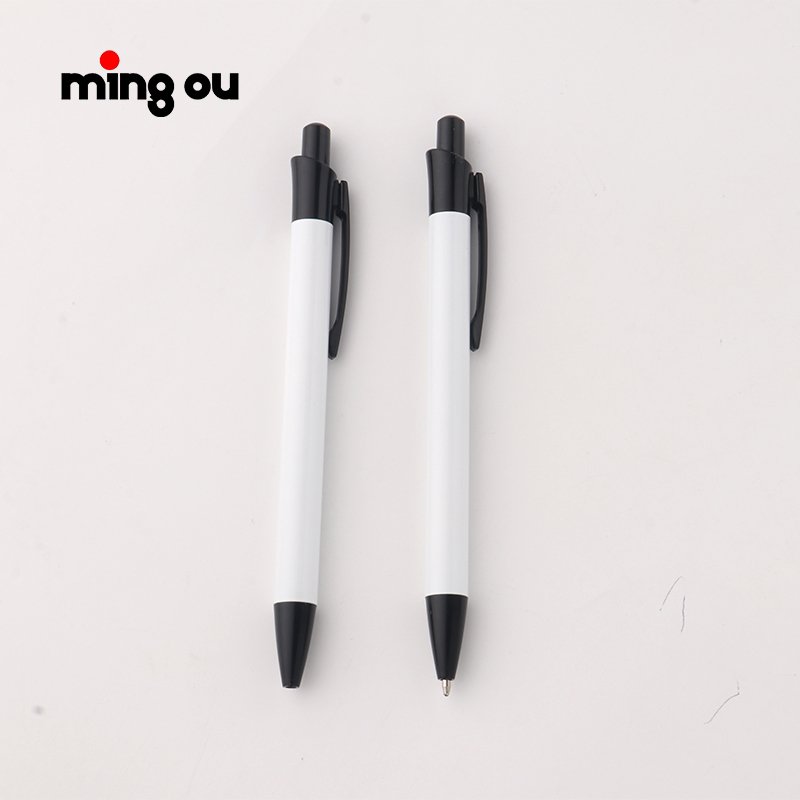 Writing Metal Luxury Sublimation Blanks Custom Pens Retractable press Sublimation ballpoint pens