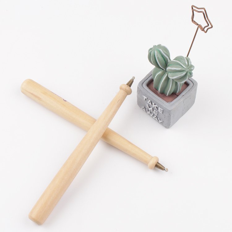 8" long creative promo souvenir pen custom Wooden Baseball Bat Pen