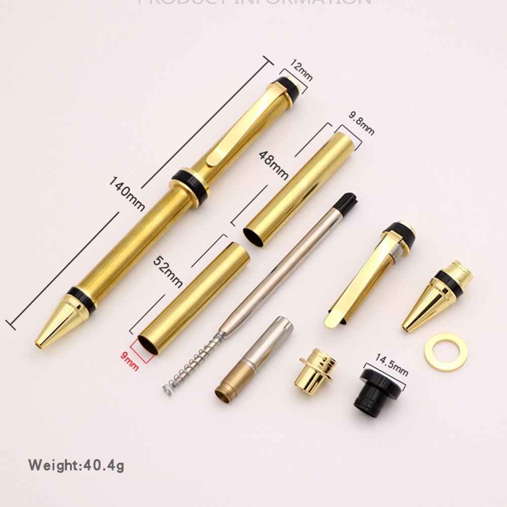 PSI Big Ben Wood Pen Turning Kit Metal Mechanisms Pen Parts DIY Woodturning Cigar Ballpoint Pen Kits w/ package