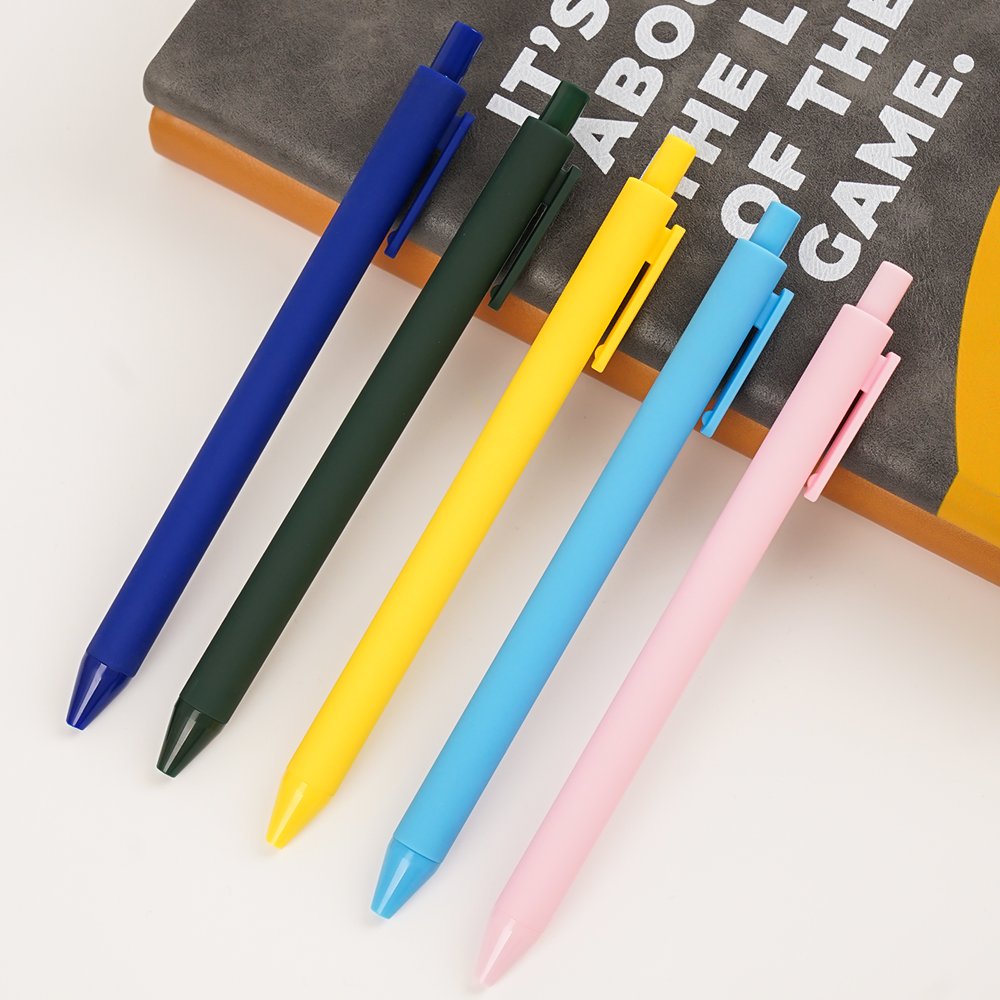 Ballpoint Wholesale Promotion Custom LOGO Slogan Plastic Ballpoint Pen Ball Pen Promotional Advertising Pen