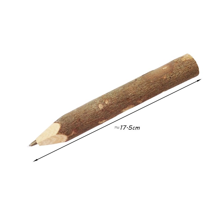 Vintage Wooden Pen Environmental Ballpoint Pen Twig Wood Signature Pen Wedding Gift Party Little Present Party Favors