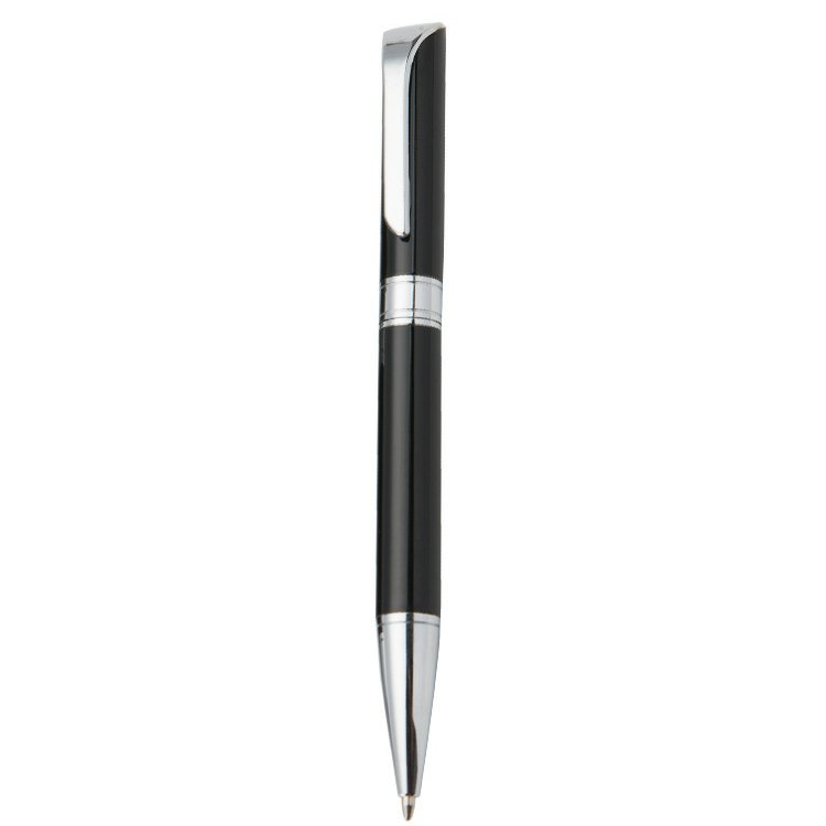 Luxury Black Business Custom Gift Metal Ballpoint Pen With Logo High Quality Elegant Ballpoint Pens