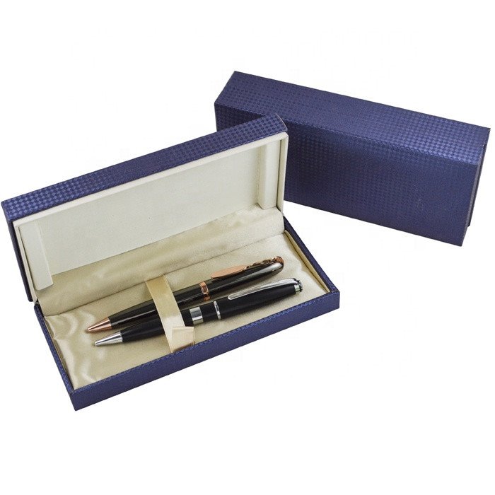 Business Cooperation Gift Customized Company Logo Printed Pen 0.7mm Promotional Metal Ballpoint Pen