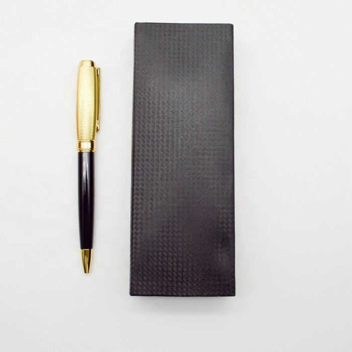 Business Cooperation Gift Customized Company Logo Printed Pen 0.7mm Promotional Metal Ballpoint Pen