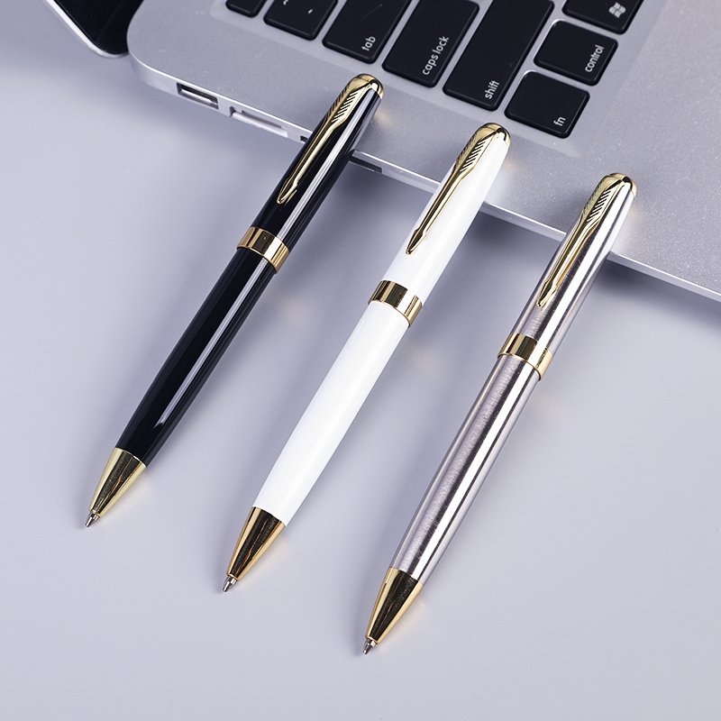 Factory Wholesales Brand Ballpoint Ball Pen High Quality Luxury Customized Logo Advertising Promotional Metal Ballpoint Pen