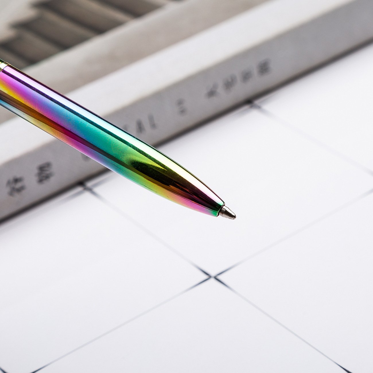 Longorgeous Stock Promotional Metal Ballpoint Pen 1.0mm Cute Metal Ball Pen Top Rose Pen For Gift Office School