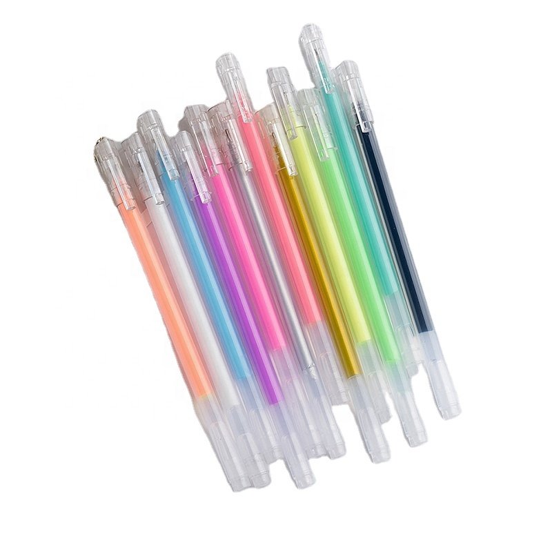 DIY Highlighter Pastels Sketchi highlight gel pen smooth writing customized gel pen notepad special pen