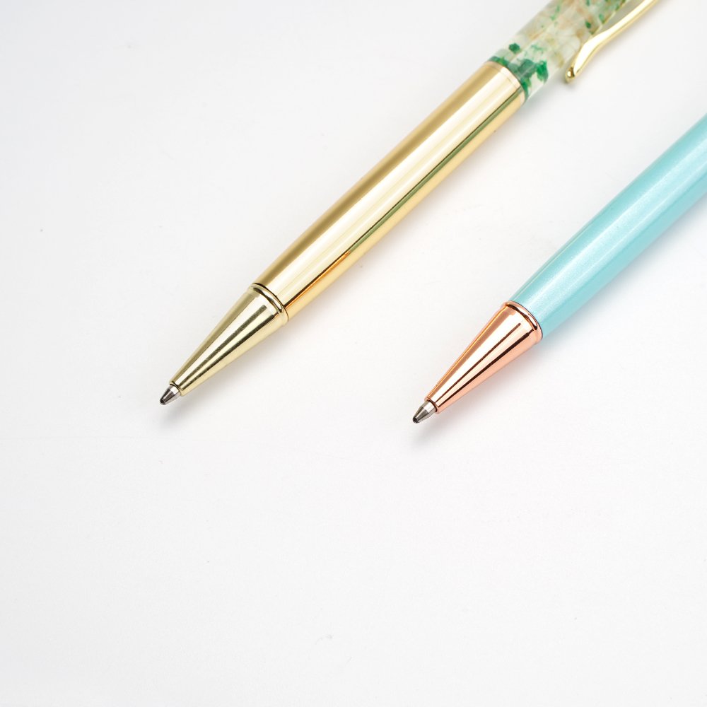 China Factory Wholesale Custom Metal Pen Erasable Black Ballpoint Pen