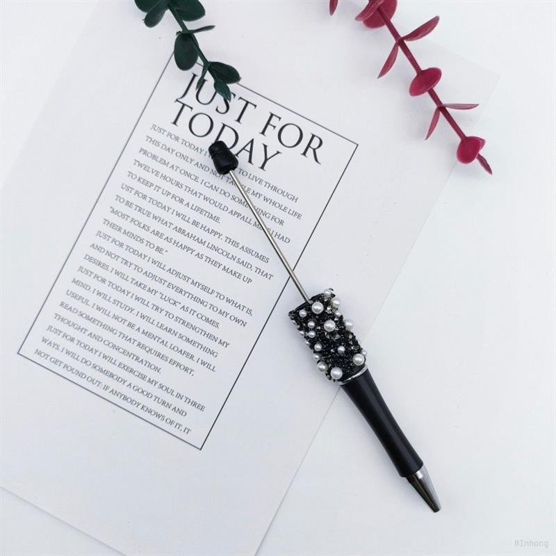 diy pearl sugar beaded pen high appearance level full star ballpoint selling student stationery spot wholesale