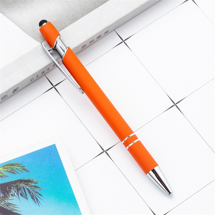 Best Cheap Click Pen Promotional Metal Touch Screen Ballpoint Pens With Customized Logo pens