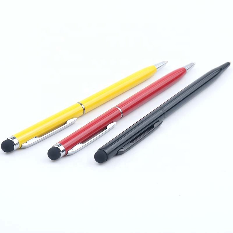Cheap Price Hluxuryality Promotional Custrose Goldlslimhin Hotel Stylus Pen Metal Ballpoint Pen Customized Ningbo Snow Globe Pen