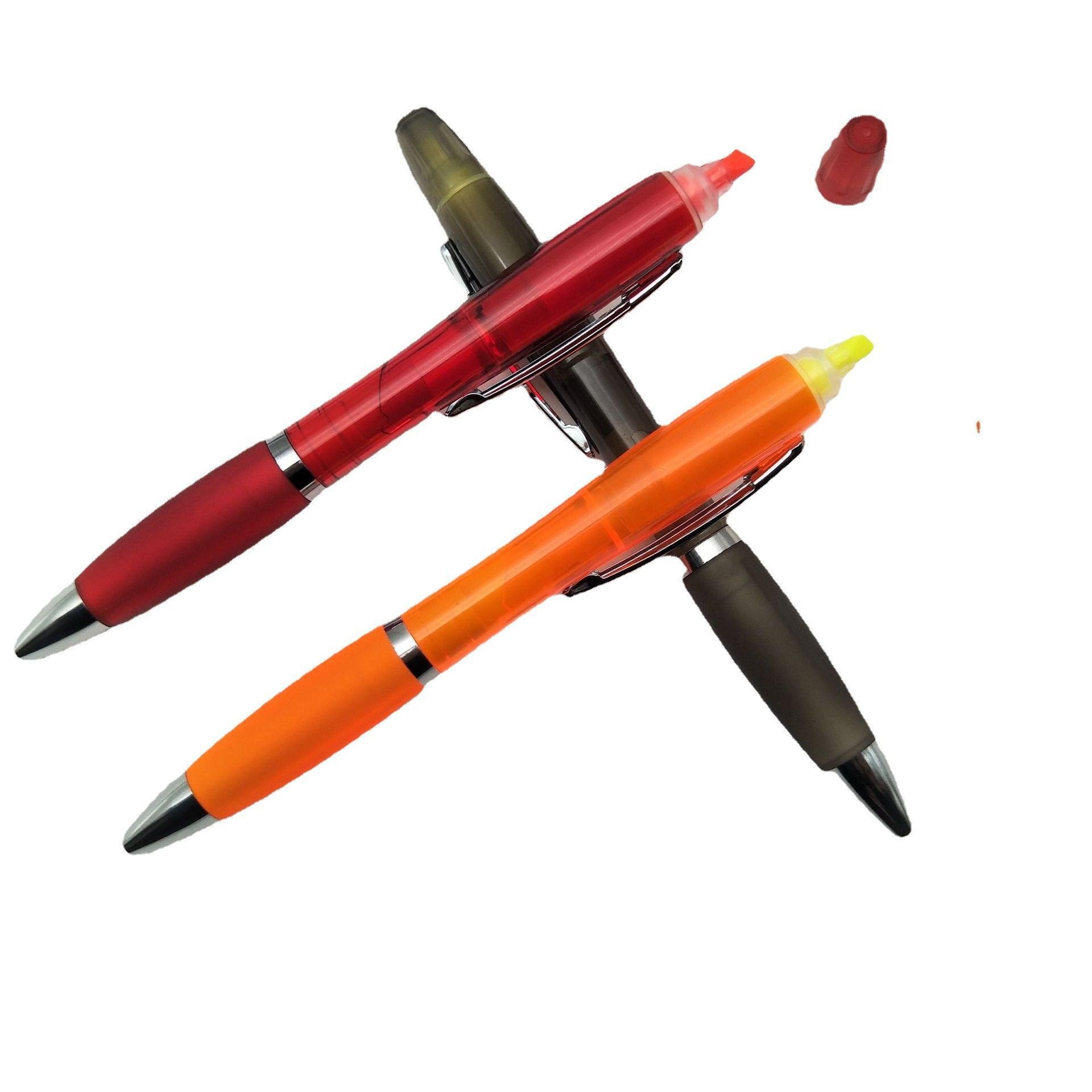Custom Logo LED Gel Pen ABS Plastic Metal Stylus Cute Rubber Touch Screen Ballpoint Promotional Business Advertising Gift Pen