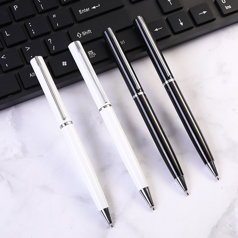 High Quality Custom Metal Advertising pen Promotion Gift Hotel Ballpoint Pen Printed