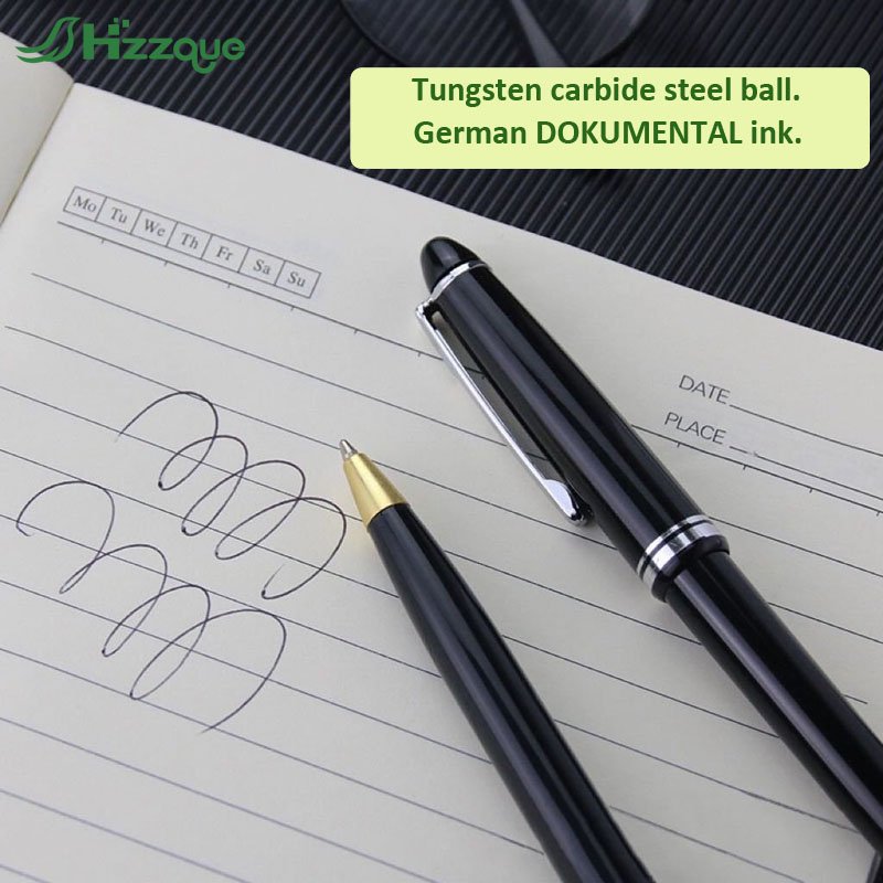 Wholesale Promotional Customized Logo pens 1.00mm Plastic Ballpoint Pen set