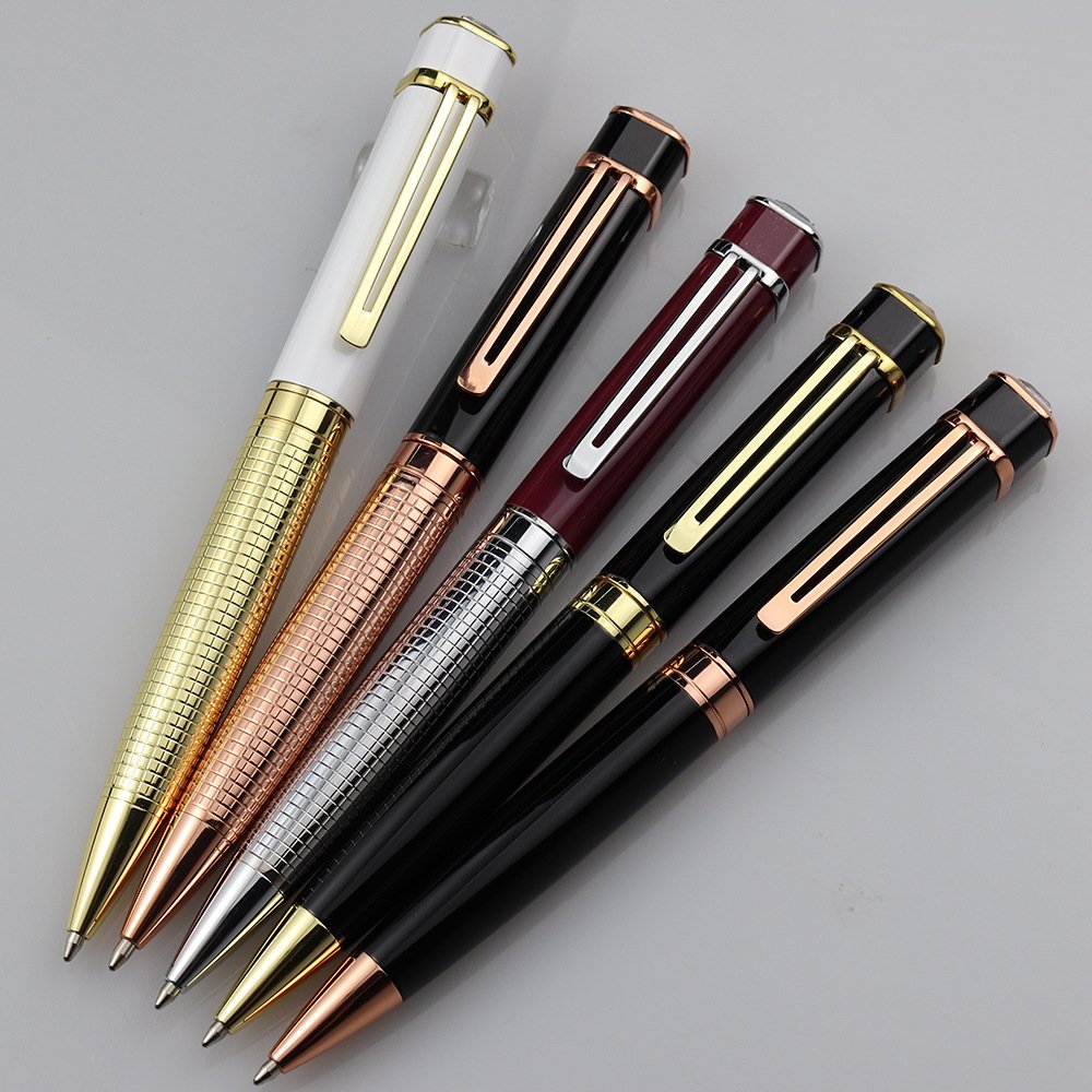 High quality business office pen gift customizable metal ballpoint pen