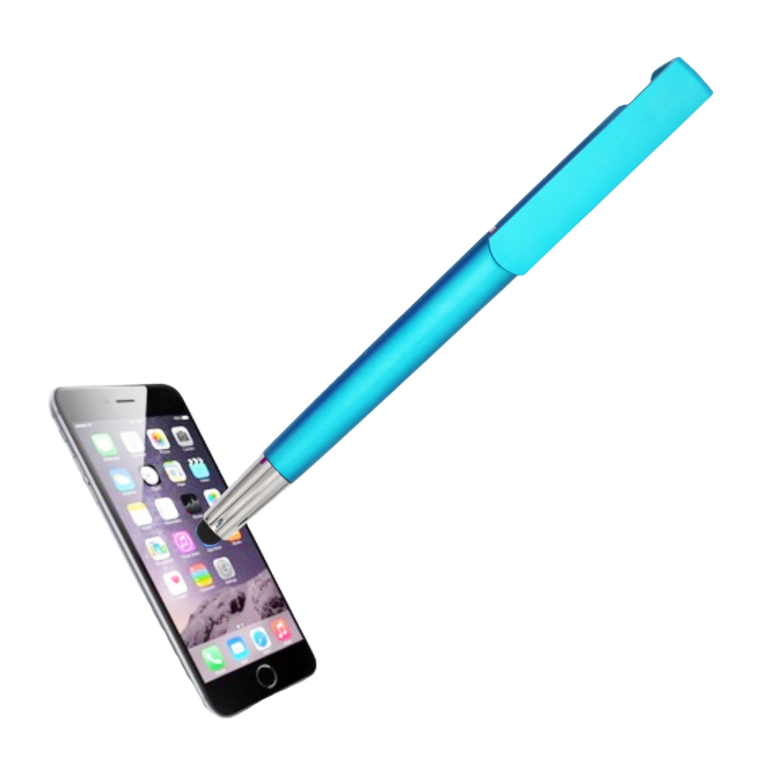 3 in 1 multiuse ballpoint pen with Custom logo printed promotion stationery stylus ball pen with phone stand