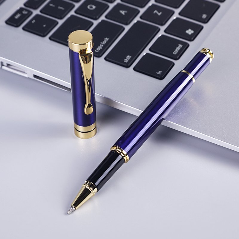 SHULI Manufacturer Wholesale Metal Pen High Quality Luxury Electroplating Black Ballpoint Pen Customised Logo Corporate Gift Pen