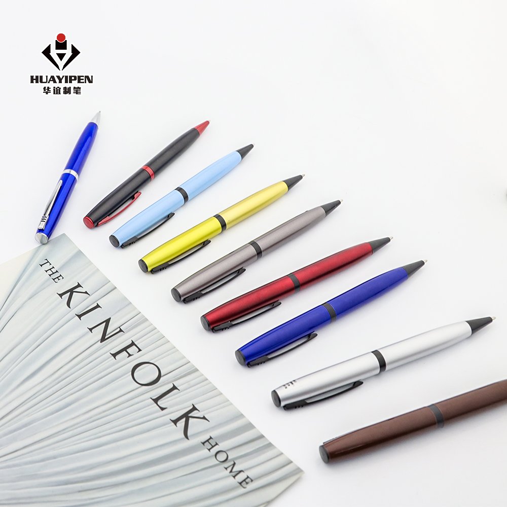 Promotional pen high quality business office ballpoint pen custom pen logo