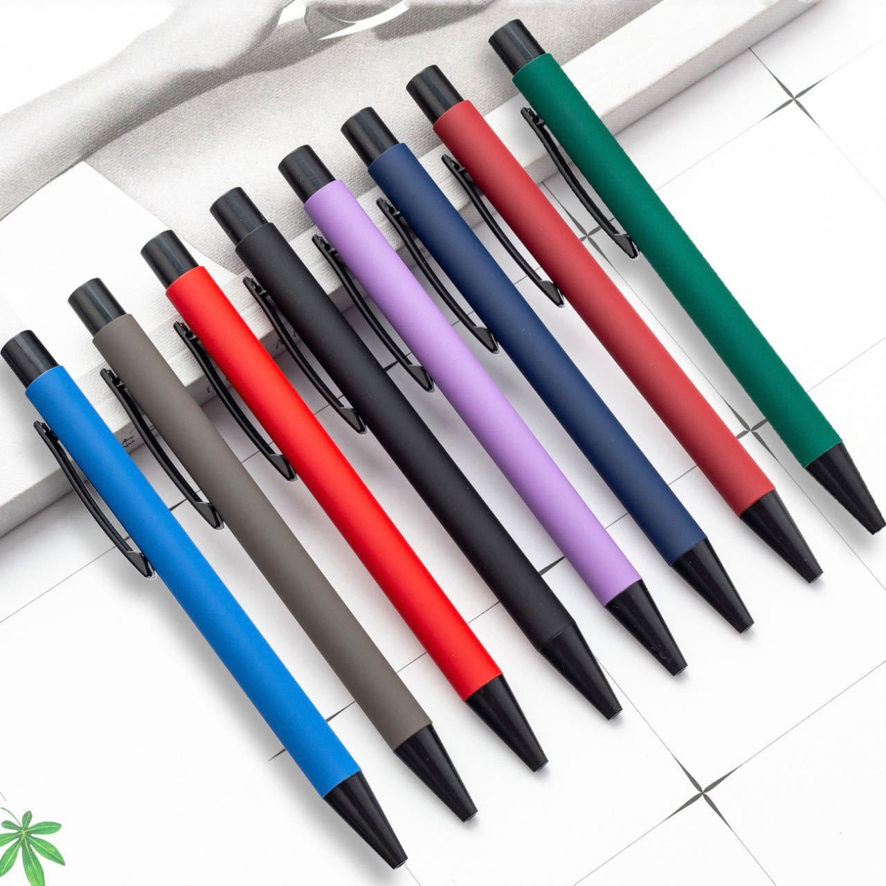 New Arrival Ball-point Pen For Soft Touch Screens Smooth Writing Metal Ballpoint Pen With Colorful Coatings
