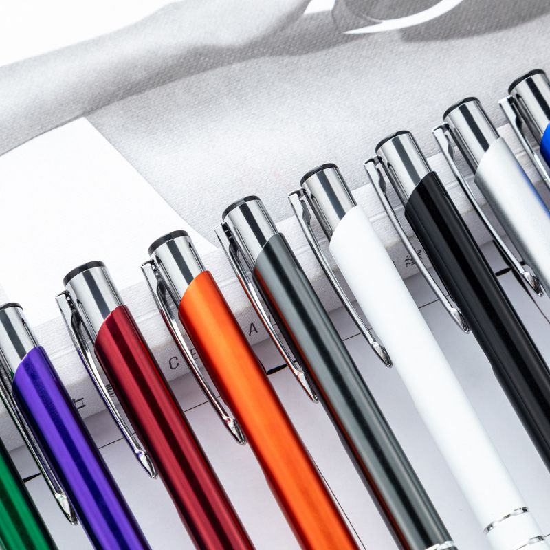 TL739 Wholesale Customizable Logo Metal Ball Pen Business Printing Company Brand Promotion Gift Custom Advertise Ballpoint Pen