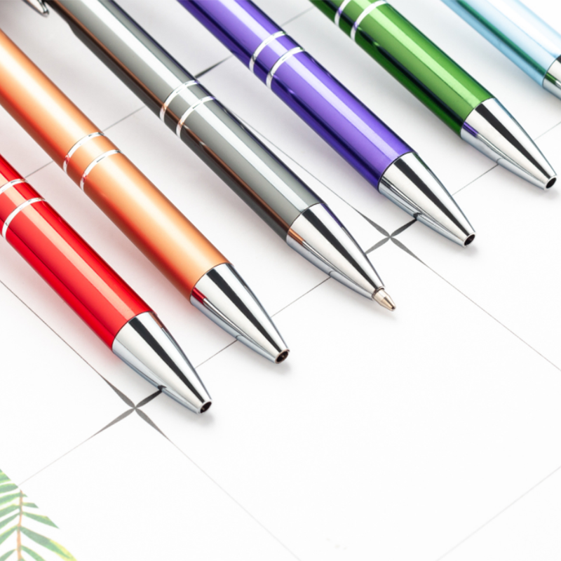 Promotional Gift Set Advertising Metal Engraved Logo Parker Pen Cute Custom Ballpoint Pens Supplier
