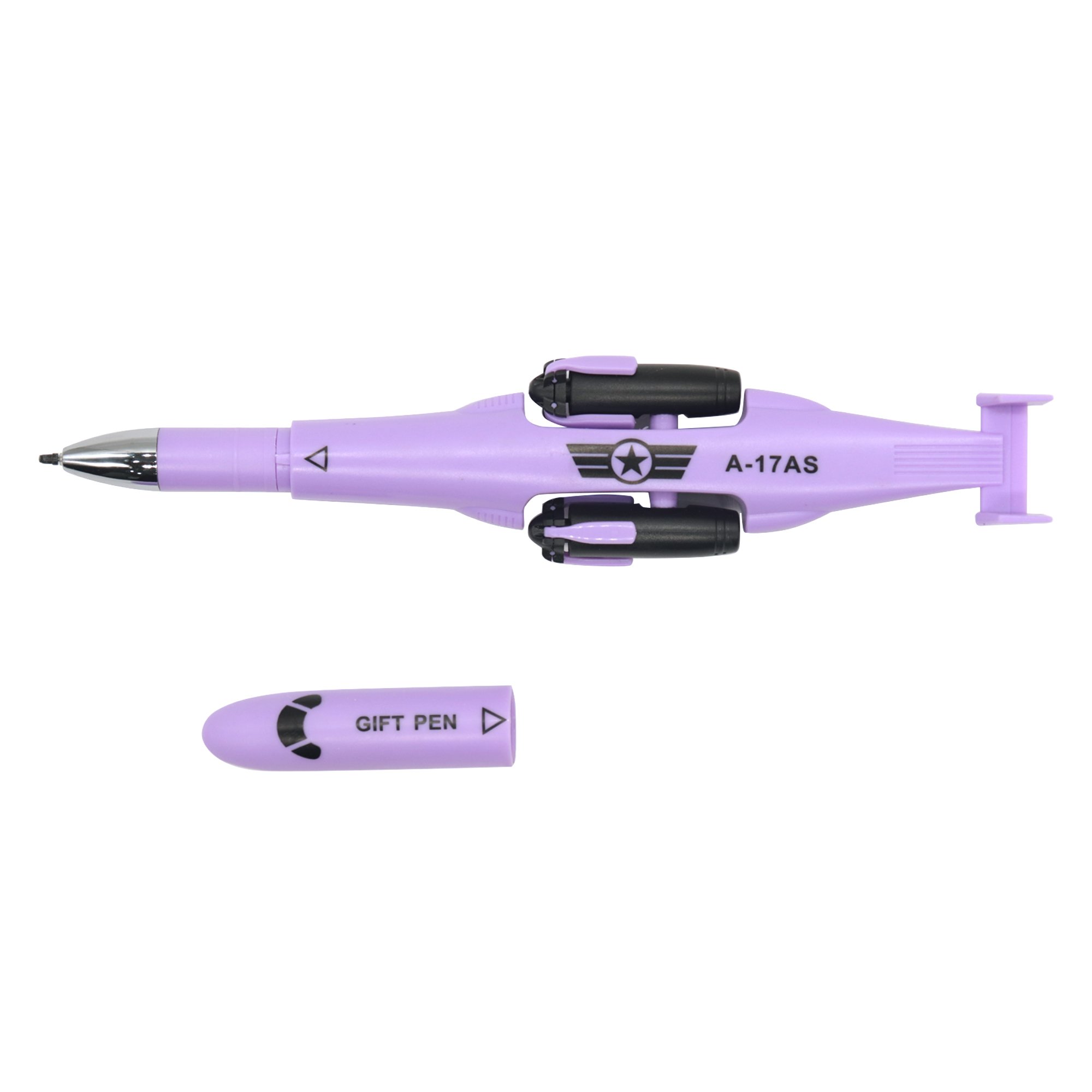 Hot-selling macaron color special warfare aircraft styling pen with customizable LOGO ballpoint pen