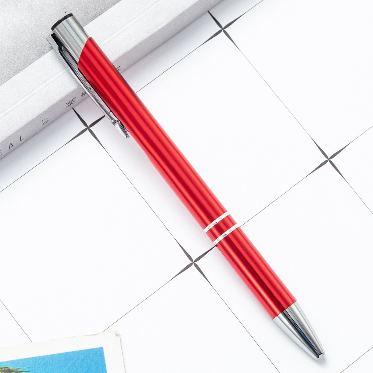 Luxury Novelty Metal Ball Pen Promotions Custom Logo Advertising Ballpoint Pen Personalized Engraving Quality Personalized Gift