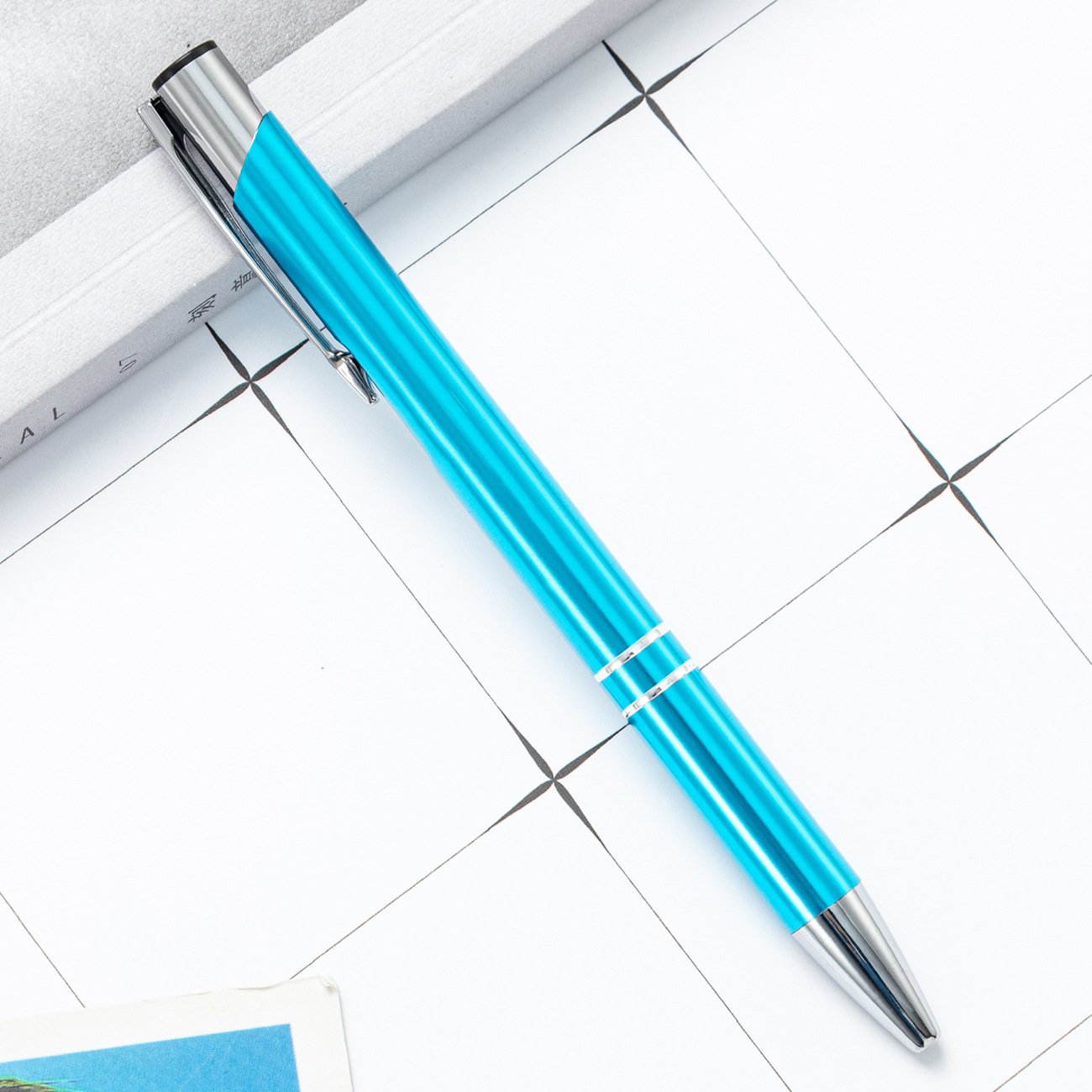 Luxury Novelty Metal Ball Pen Promotions Custom Logo Advertising Ballpoint Pen Personalized Engraving Quality Personalized Gift