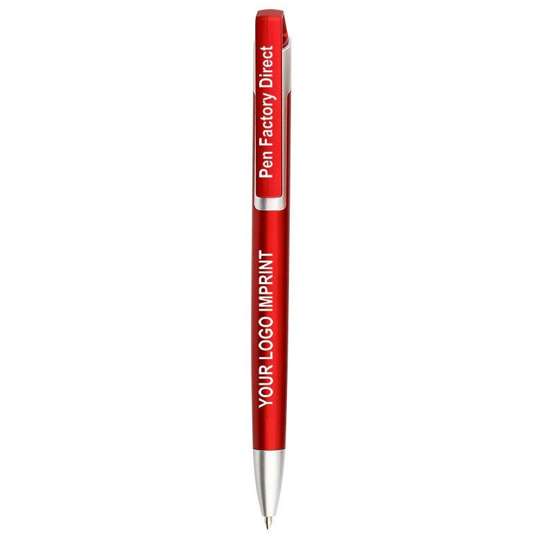 2024 new premium metallic plastic ballpoint pen with custom logo for promotional-support 0.7mm blue semi gel ink pen