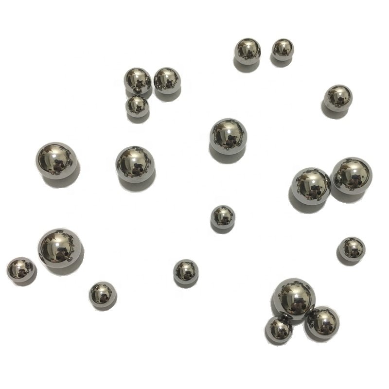 Tungsten carbide ball for ballpoint pens