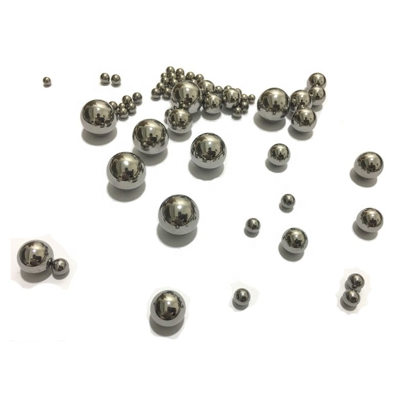 Tungsten carbide ball for ballpoint pens